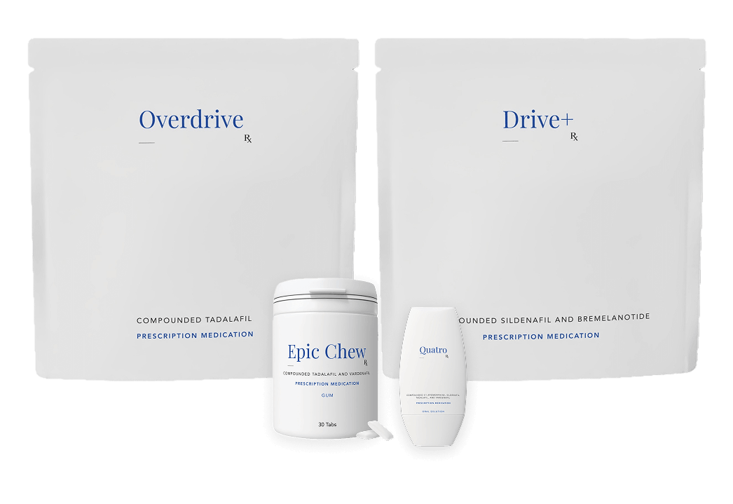 Overdrive, Drive+, Epic Chew and Quatro performance protocols